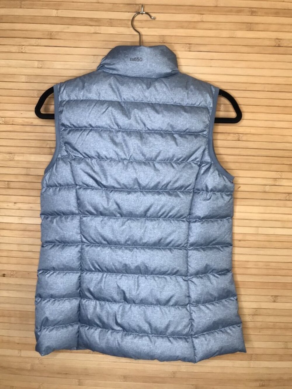 Eddie Bauer EB650 Down Puffer Vest Women's sz S Small Full Zip Frosty Blue - Picture 3 of 6
